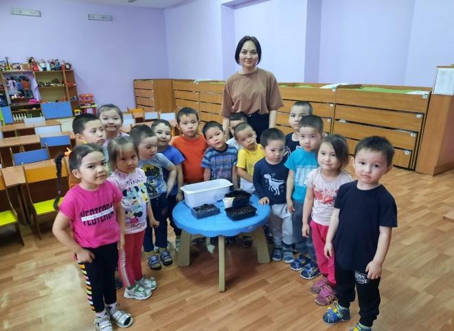 Таным білім беру саласы бойынша сабақтар өткізілді./Проведены занятия по познавательной сфере. Область Познание образовательная