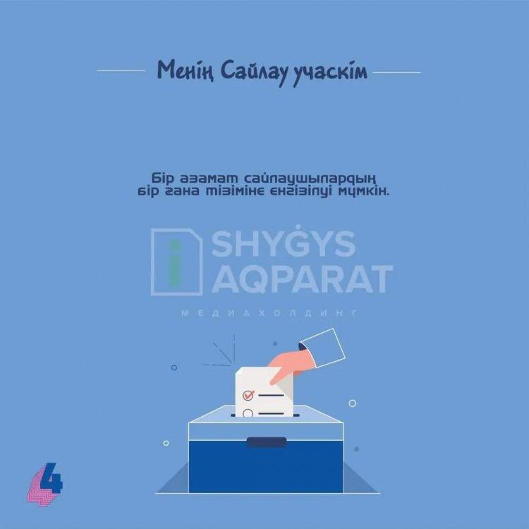 Менің сайлау учаскім